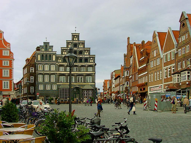 Обои картинки фото lueneburg, города, улицы, площади, набережные