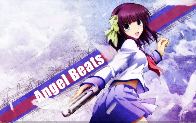 Обои картинки фото аниме, angel, beats