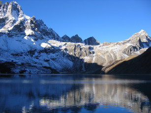 Картинка sagarmatha national park природа реки озера озеро горы