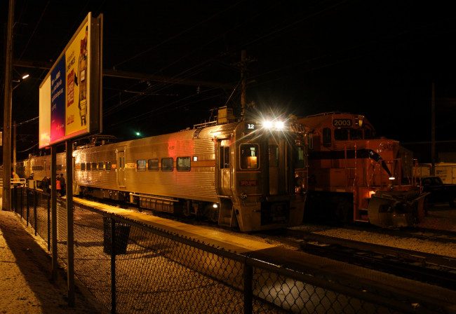 Обои картинки фото техника, поезда, локомотив, рельсы, состав