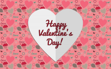 обоя праздничные, день святого валентина,  сердечки,  любовь, heart, romantic, valentines, day, bow, hearts, rose, love
