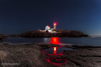 Картинка природа маяки пейзаж скалы океан маяк ночь