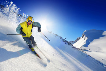 Картинка спорт лыжный+спорт снег горы