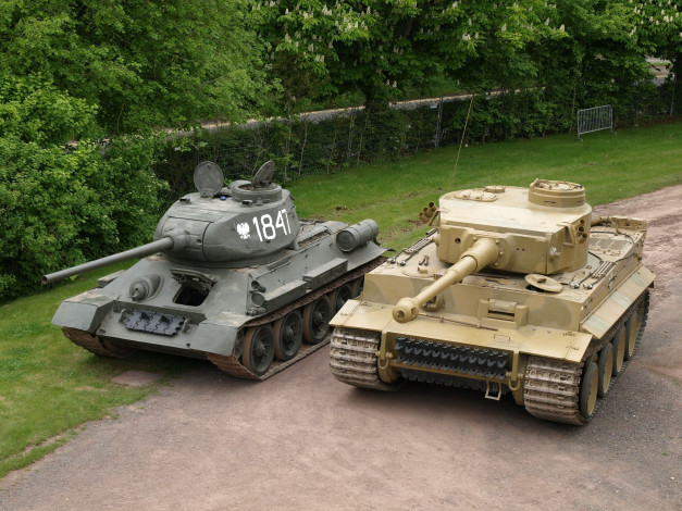 Обои картинки фото техника, военная, гусеничная, бронетехника, танк, pz, vi, тигр