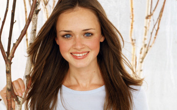 обоя Alexis Bledel, девушки, , , веснушки