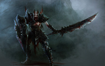 Картинка castlevania+lords+of+shadow+2 видео+игры castlevania +lords+of+shadow+2 lords of shadow меч воин