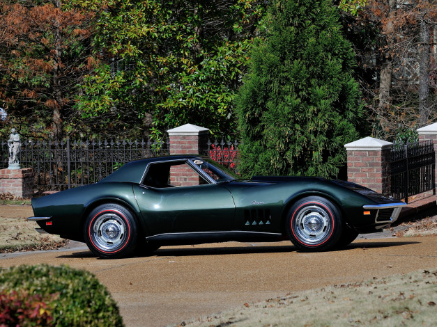 Обои картинки фото автомобили, corvette, l88, 427, convertible, c3, 1969, stingray