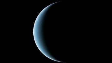 Картинка космос нептун затмение планеты