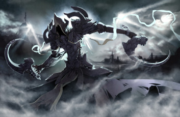 Картинка видео+игры diablo+iii +reaper+of+souls существо фон оружие