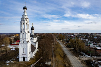Картинка города -+православные+церкви +монастыри московская область серпуховский район дeрeвня липицы церковь благовещения пресвятой богородицы