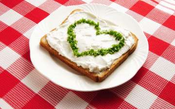 Картинка еда бутерброды гамбургеры канапе скатерть хлеб крем зелень
