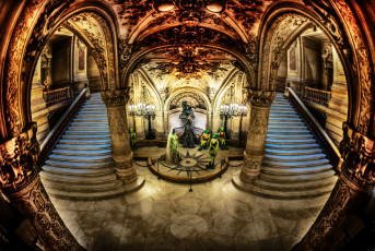 Картинка интерьер холлы лестницы корридоры франция оперный театр