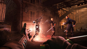 обоя dishonored, the, knife, of, dunwall, видео, игры, action