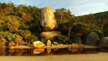 Картинка природа камни минералы берег