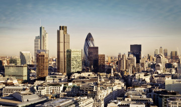 Картинка города лондон+ великобритания лондон панорама дома