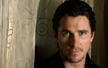 обоя мужчины, christian bale, взгляд