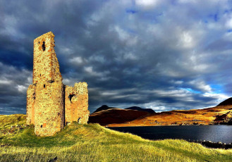 обоя ardwreck castle, scotland, города, замки англии, ardwreck, castle