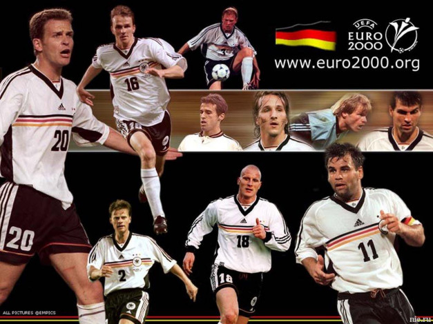 Обои картинки фото euro, 2000, спорт, футбол