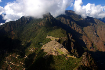 Картинка природа горы затерянный город инков