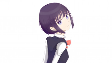 Картинка аниме kuzu+no+honkai фон взгляд девушка