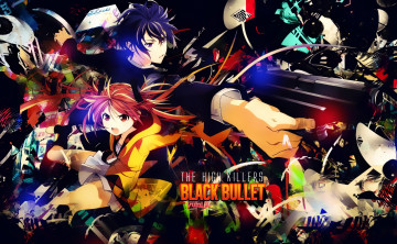 Картинка аниме black+bullet двое