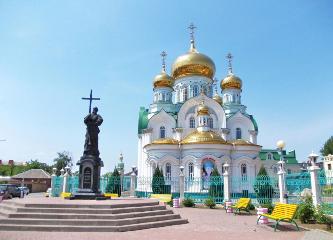 Обои картинки фото батайск, города, - православные церкви,  монастыри, свято-, троицкий, храм