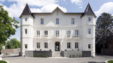 Картинка chateau+autignac города замки+франции chateau autignac