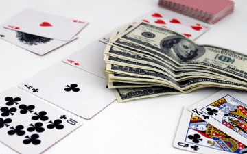 Картинка разное настольные+игры +азартные+игры карты доллары покер игра