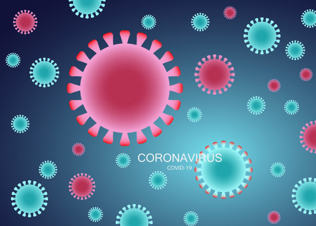 Обои картинки фото векторная графика, другое , other, коронавирус