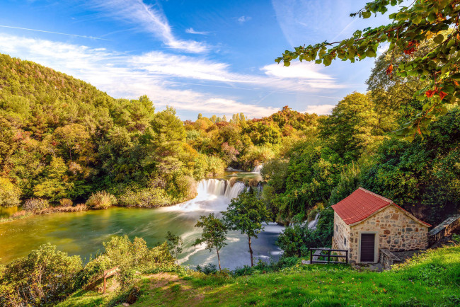 Обои картинки фото krka national park, croatia, города, - пейзажи, krka, national, park