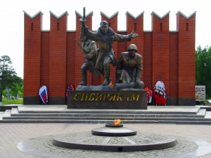 Картинка памятник сибирякам города памятники скульптуры арт объекты