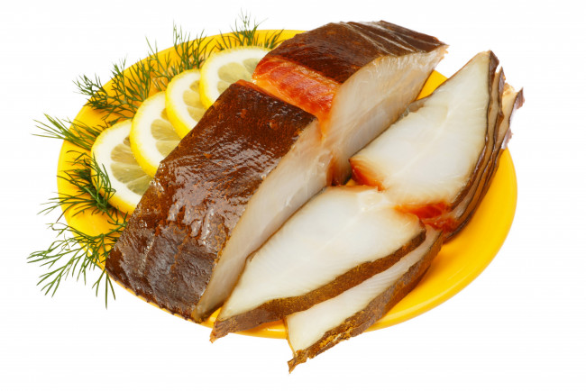 Обои картинки фото еда, рыба, морепродукты, суши, роллы, палтус