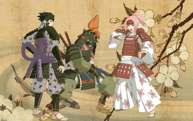 Обои картинки фото аниме, naruto, by, bleach, fairy, shippuden, ultimate, ninja, storm, revolution