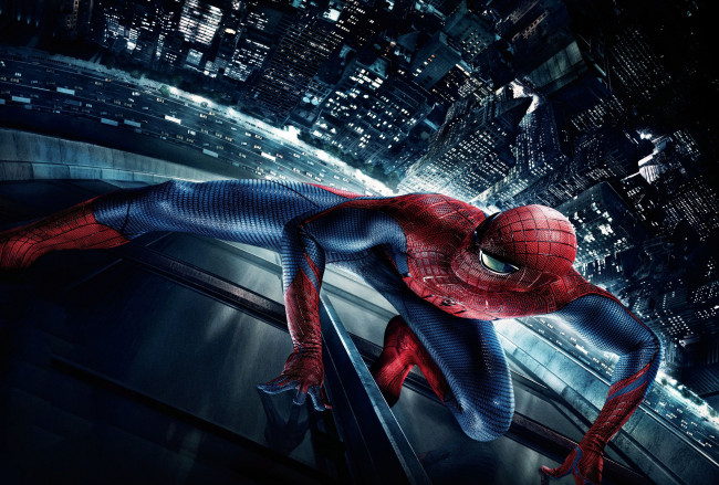 Обои картинки фото the, amazing, spider, man, кино, фильмы, человек-паук