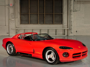 Картинка автомобили dodge красный concept rt-10 viper