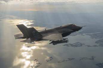 Картинка авиация боевые+самолёты истребитель бомбардировщик lockheed martin f-35b