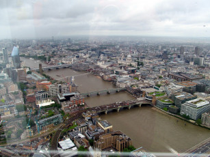 обоя города, лондон , великобритания, панорама