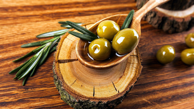 Обои картинки фото еда, оливки