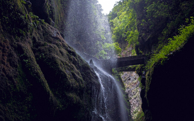 Обои картинки фото природа, водопады, поток, водопад, вода