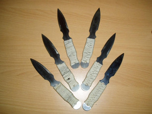 Картинка метательные ножи оружие холодное