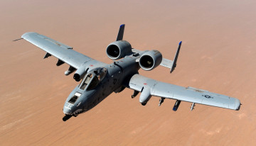 Картинка 10 thunderbolt ii авиация боевые самолёты штурмовик вооружение полет пустыня ввс сша