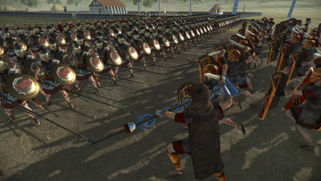 Картинка видео+игры total+war +rome+remastered сражение
