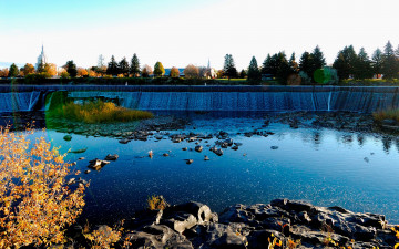 Картинка осень природа реки озера