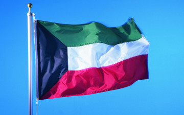 Картинка разное флаги гербы кувейт флаг