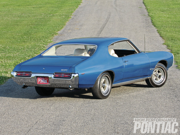 Обои картинки фото 1969, pontiac, gto, автомобили