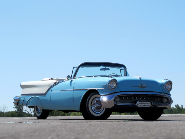 Обои картинки фото oldsmobile, super, 88, convertible, автомобили