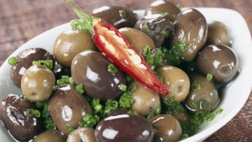 Картинка еда овощи оливки лук перец