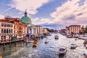 Картинка venice города венеция+ италия каналы