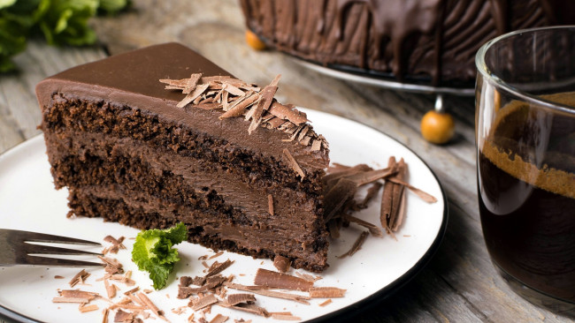 Обои картинки фото еда, торты, торт, шоколадный