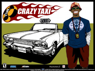 Картинка crazy taxi видео игры